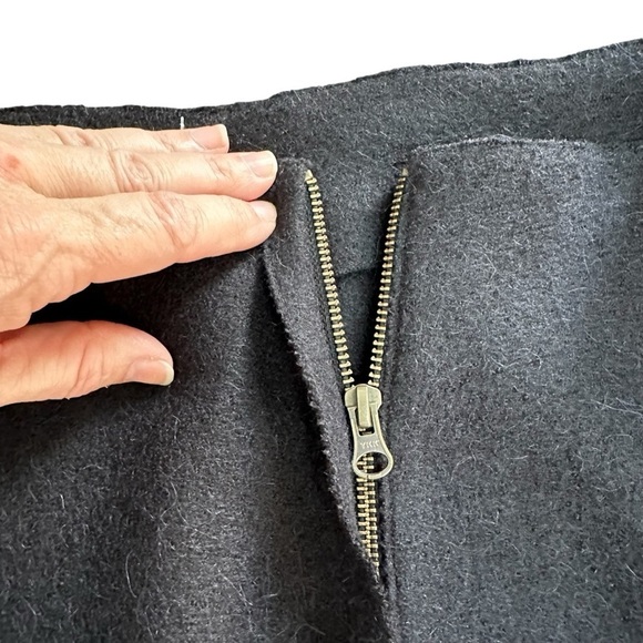 Beyond Threads Vintage Inspired Knit Alpaca Wool Skirt, Black, Small - Picture 6 of 10